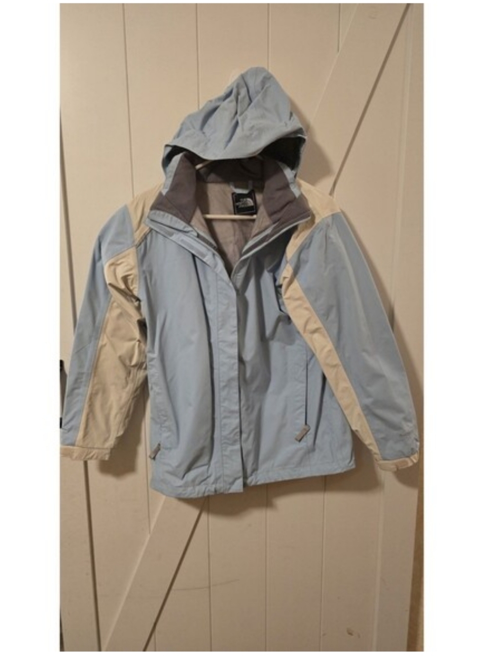THE NORTH FACE Hooded Hyvent Raincoat Kid's Girl's Jacket Size XL